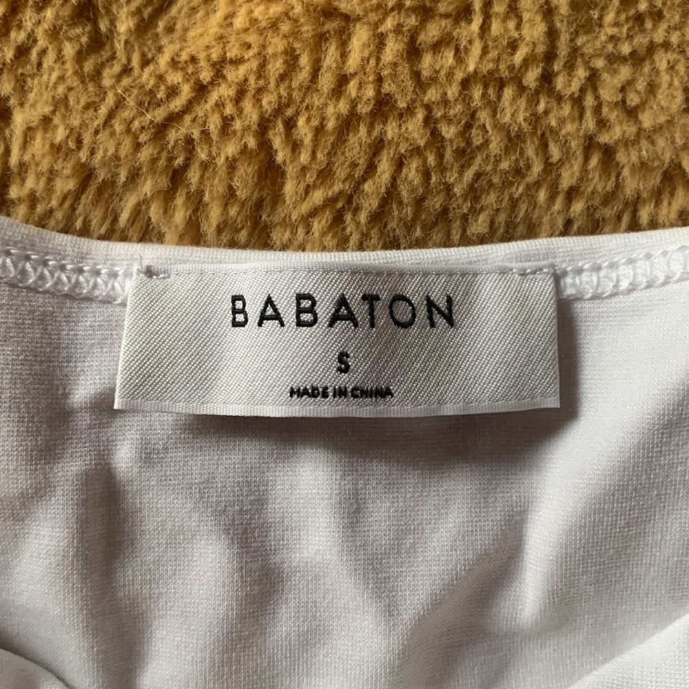Aritzia Babaton twisted cropped tank top - Picture 3 of 3